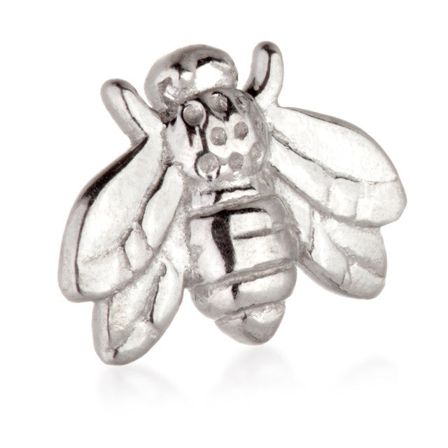 14ct Threadless Gold Bee Pin Attachment