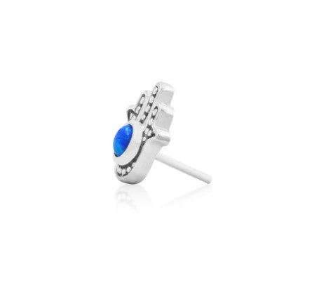 BLUE HAMSA Gold Body Jewellery