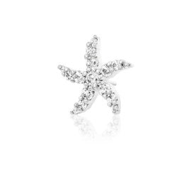 Crystal Star Gold Body Jewellery