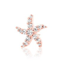 Crystal Star Gold Body Jewellery