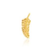 GOLD FEATHER QUILL