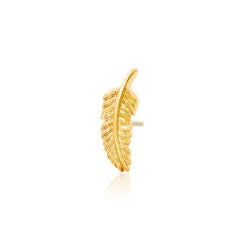 GOLD FEATHER QUILL