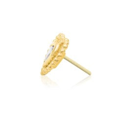 Gold Heart Beads