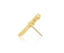 Gold Hunting Knife