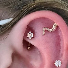 Gold Sea Witch Jewellery