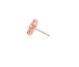 Nuala Gold Threadless End