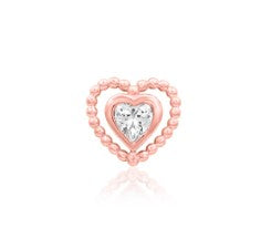 Gold Heart Beads