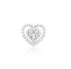 Gold Heart Beads