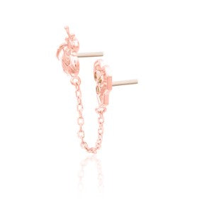 Gold Honey Bee 14k Gold Body Jewellery