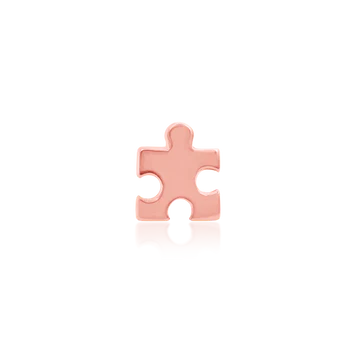 Gold Puzzle Piece