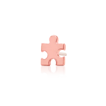 Gold Puzzle Piece