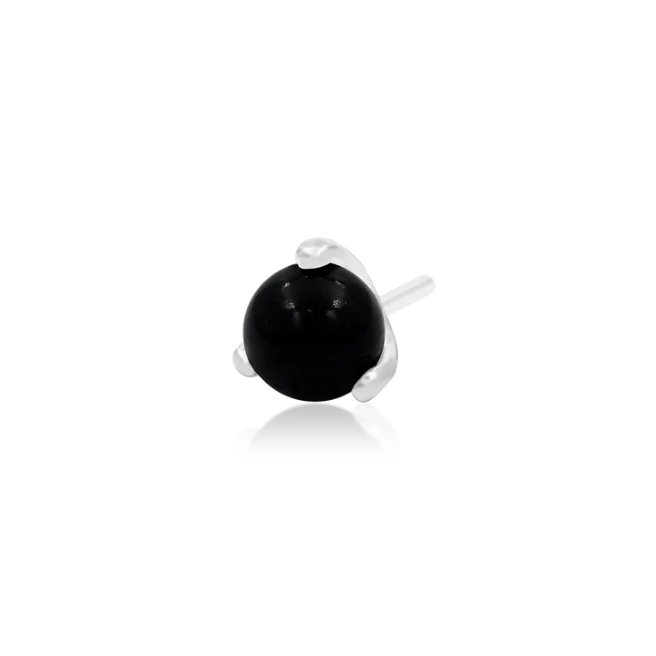 Prong set Black Onyx