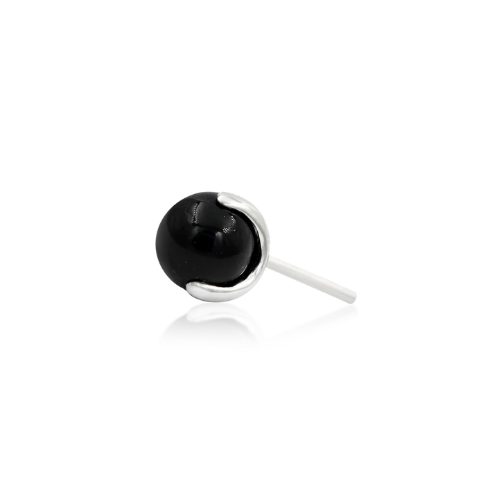 Prong set Black Onyx