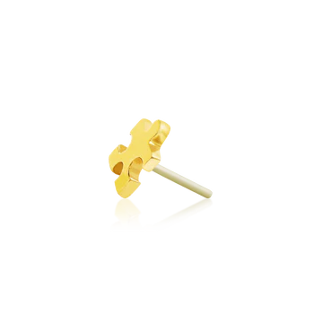 Gold Puzzle Piece