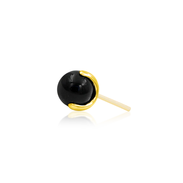 Prong set Black Onyx