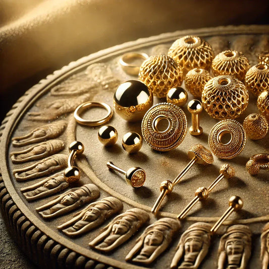 The Ancient Power of Gold: Why 14ct+ Gold Body Jewellery is the Ultimate Choice
