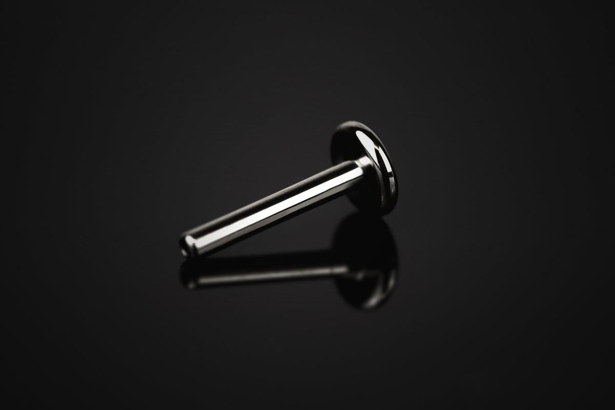 Titanium Threadless Labret Post – Ear, Nostril & Lip