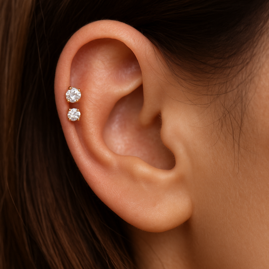 Double Helix Piercing