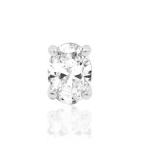 Diamond Earrings Oval