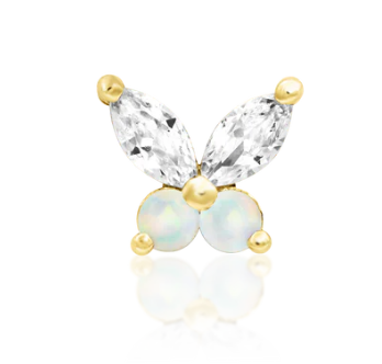 Faux White Opal Fluttershy
