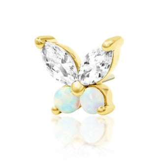 Faux White Opal Fluttershy