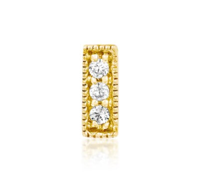 Gold Bar With 3 Gems