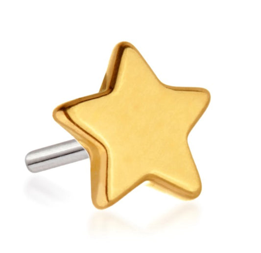 Gold Star Pin - Earring Pin