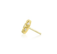 Nuala Gold Threadless End