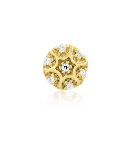 Nuala Gold Threadless End