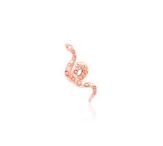 Gold Body Jewellery - Textured Snake