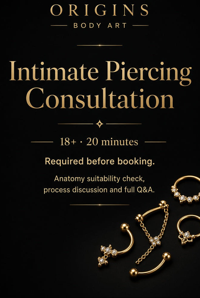 Intimate Piercing Consultation 18+