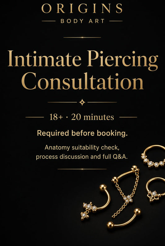 Intimate Piercing Consultation 18+
