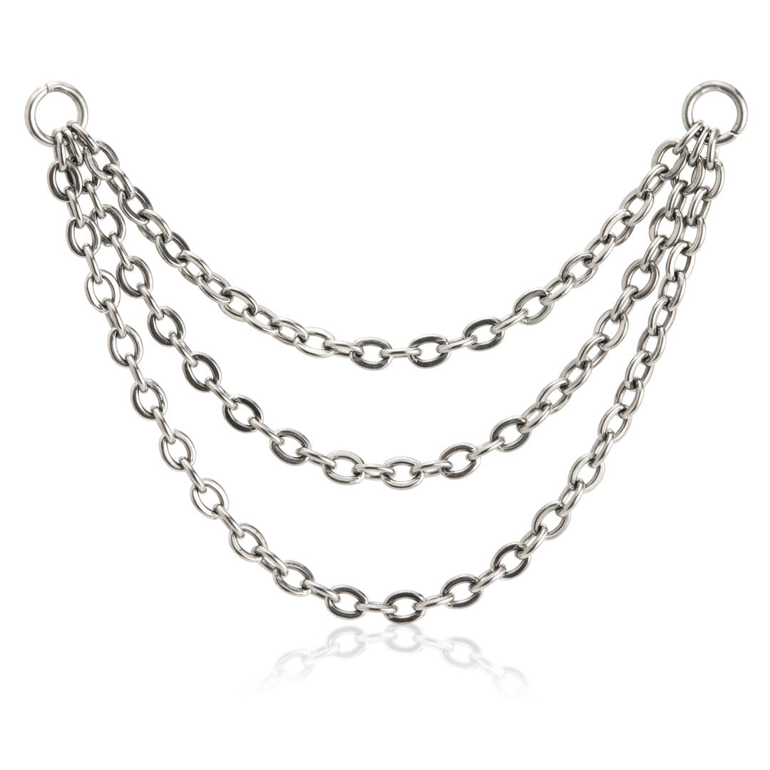 Titanium Triple Chain