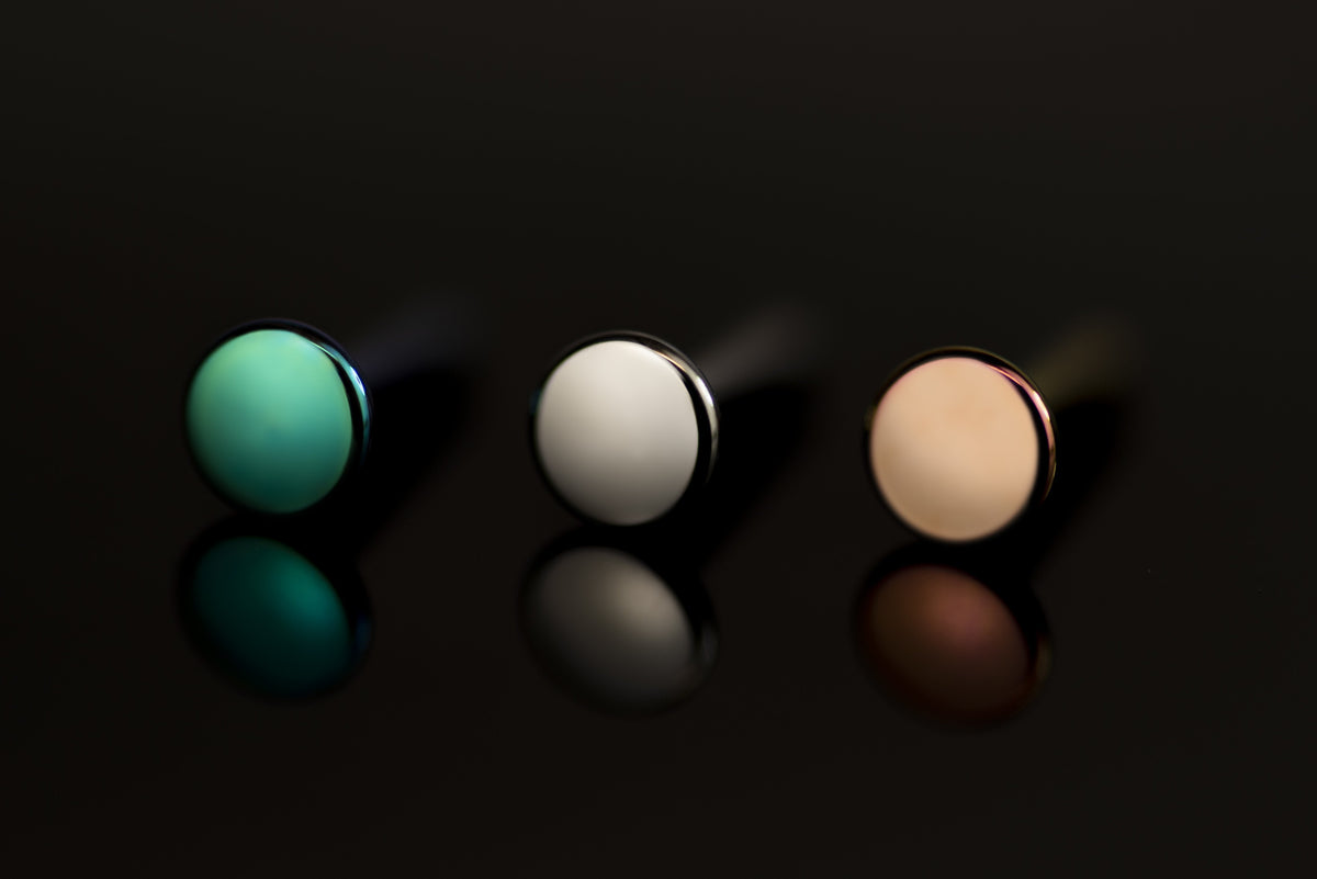 Titanium Threadless Labret Post – Ear, Nostril & Lip