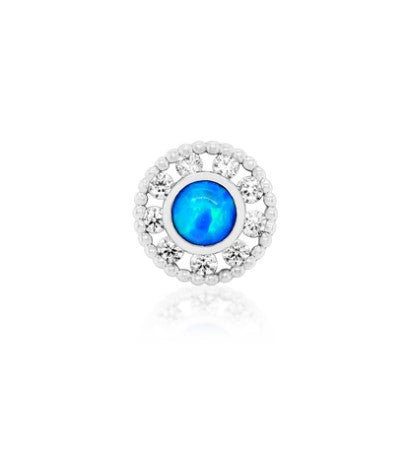 Blue Opal Rigel- Gold Body Jewellery