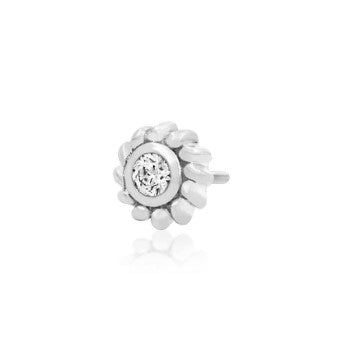 Braided Gold Bezel-set CZ Jewellery