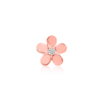 Gold CZ Flower