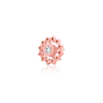 Gold Wheel with CZ stone