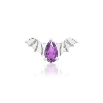 Bat with Amethyst