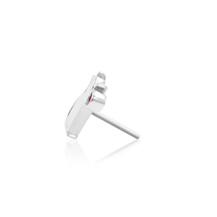 Cat/Laser with Garnet CZ