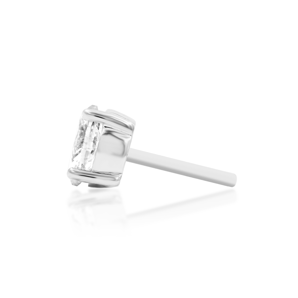 Diamond Earrings Oval