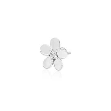 Gold CZ Flower