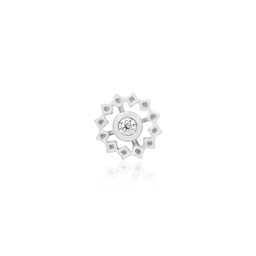 Gold Wheel with CZ stone