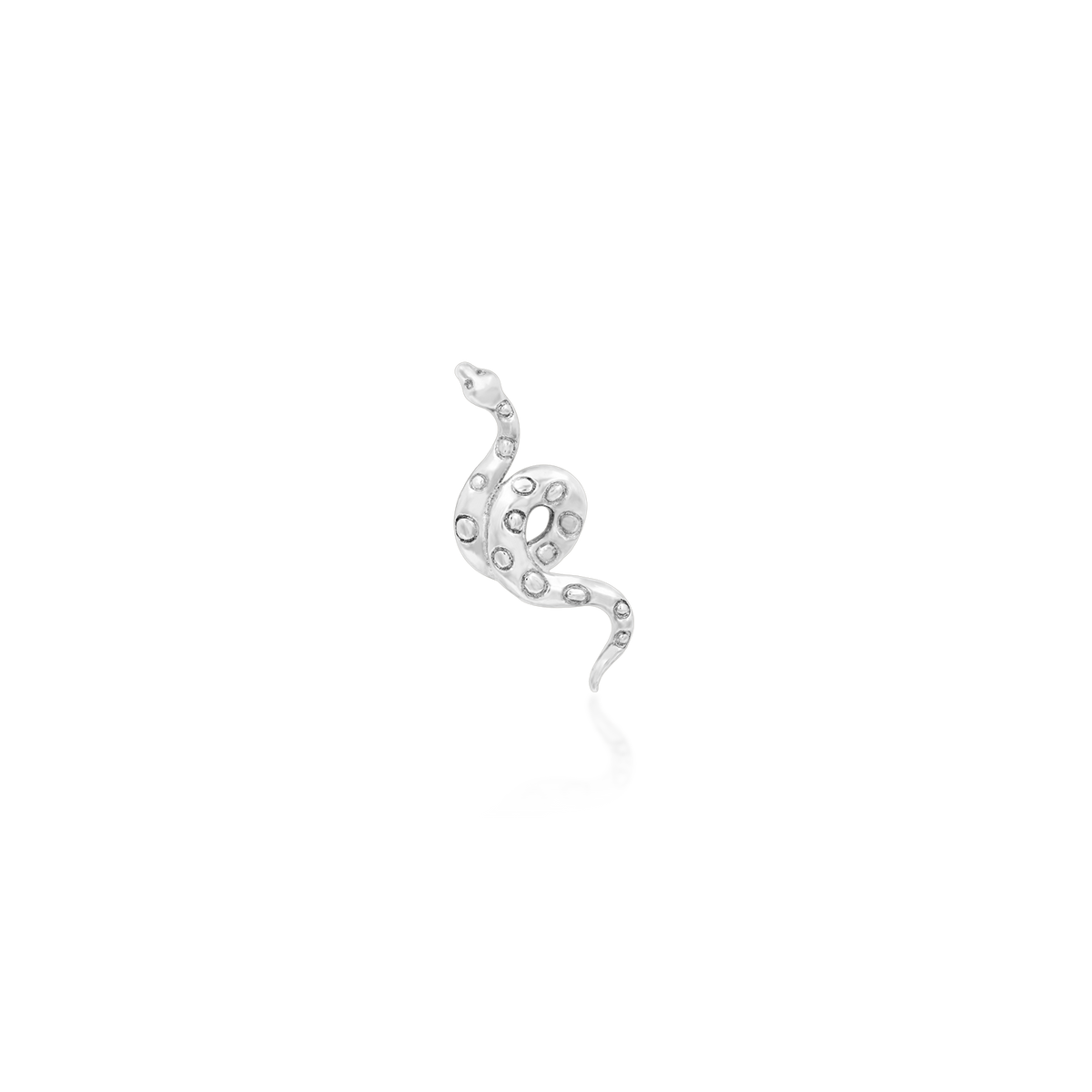 Gold Body Jewellery - Textured Snake