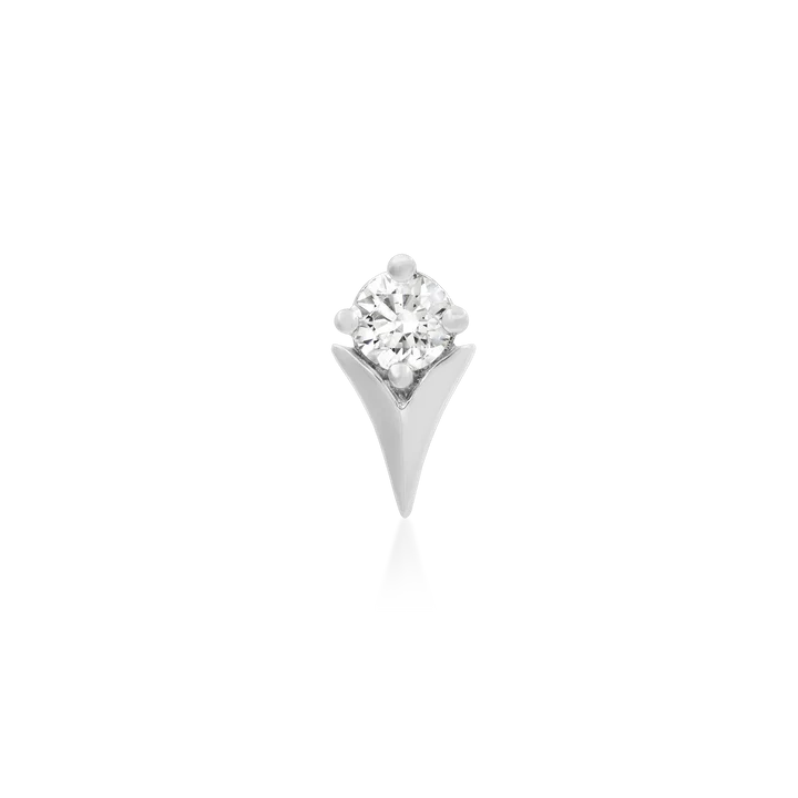 Tulip with CZ stone