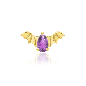 Bat with Amethyst