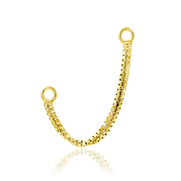 Gold Double Box Chain
