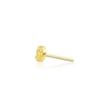 Gold Hammered Disk