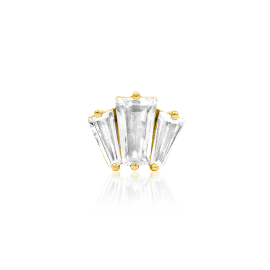 Gold Haylen Threadless