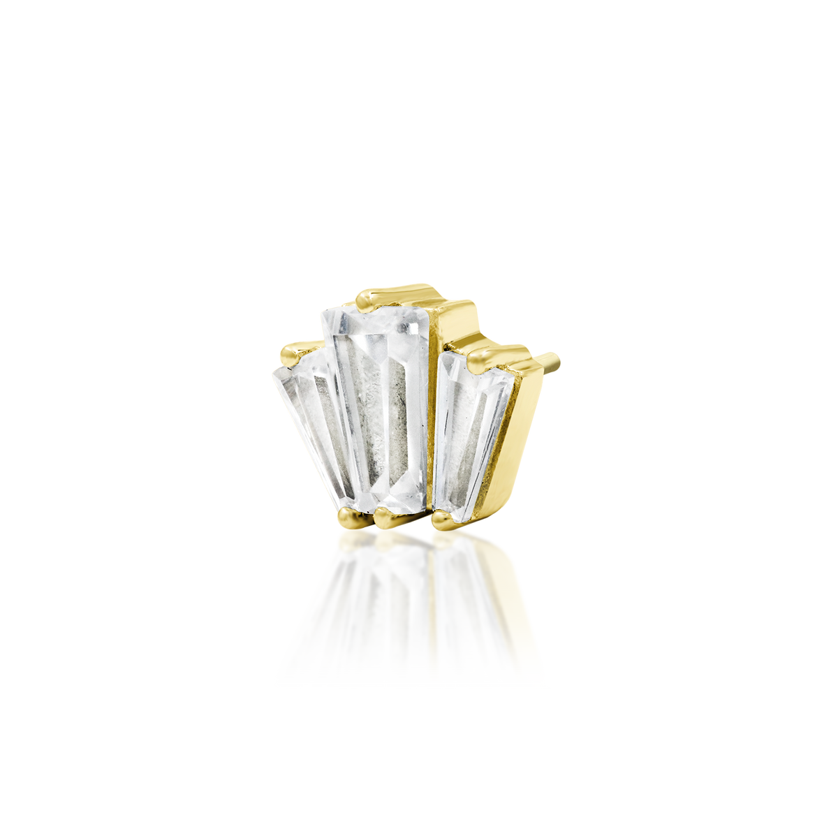 Gold Haylen Threadless